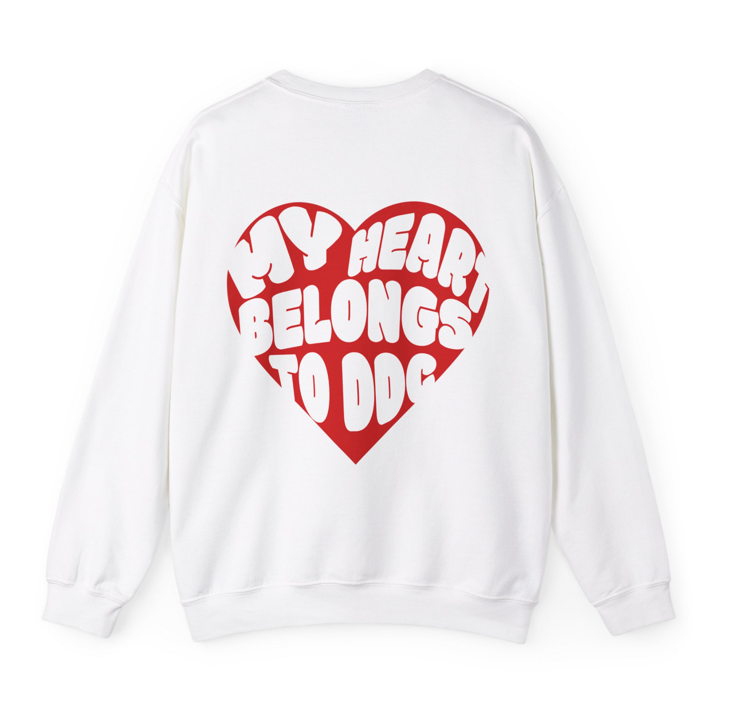 Adult My Heart Belongs to DDC Crewneck
