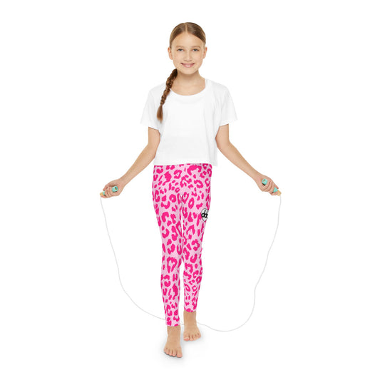 Youth Heart Stamped Leggings