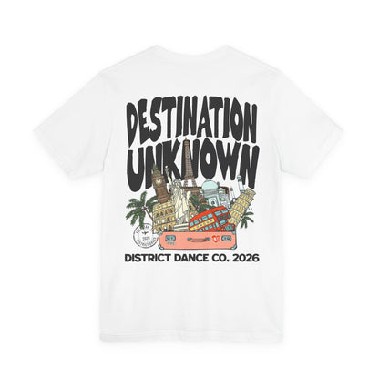 Adult "Destination Unknown" Tee
