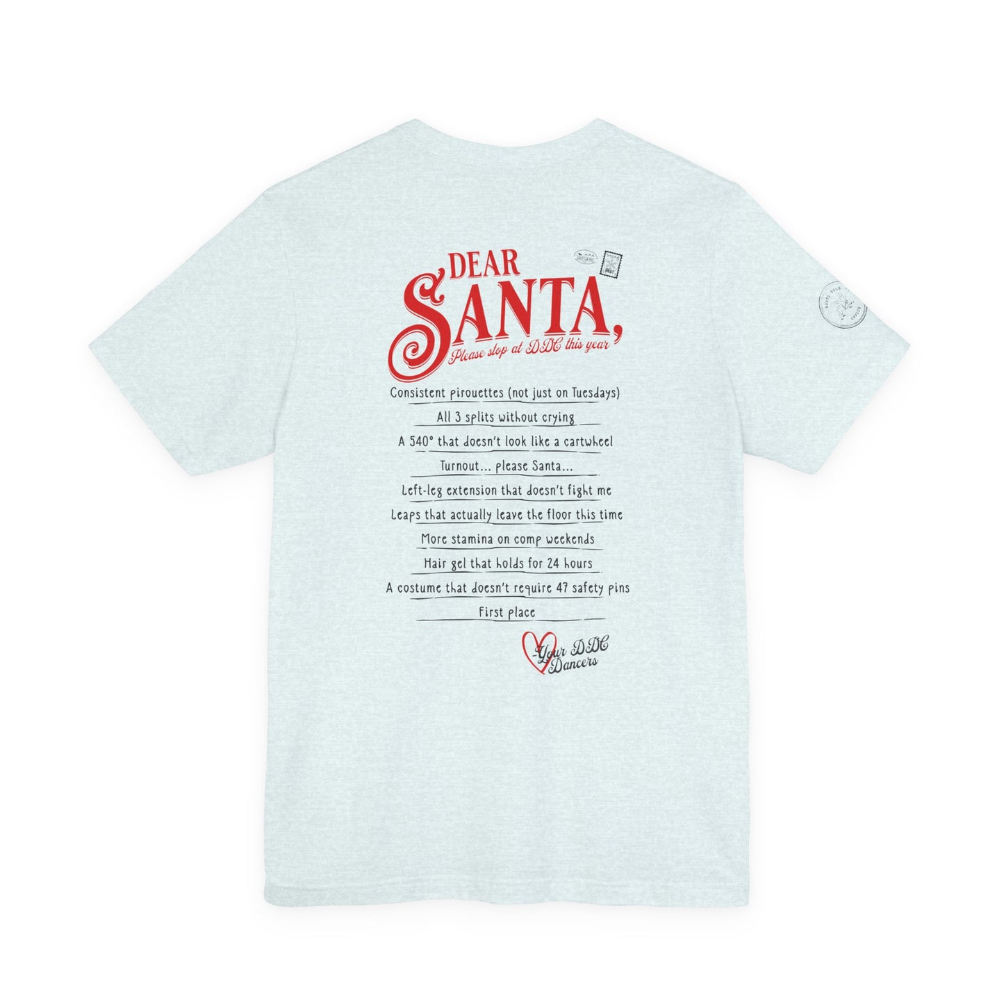 Adult Dear Santa Graphic Tee