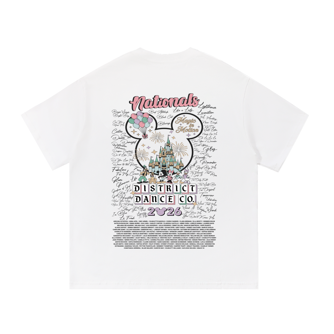 Adult Disney Nationals Tee