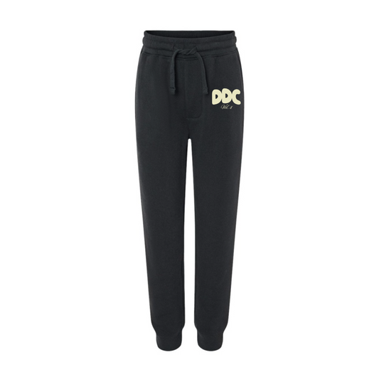 Youth White Fox Joggers